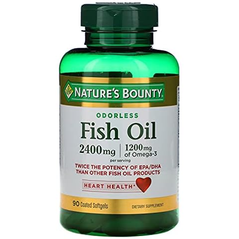 Nature’s Bounty Fish Oil Softgels Cover