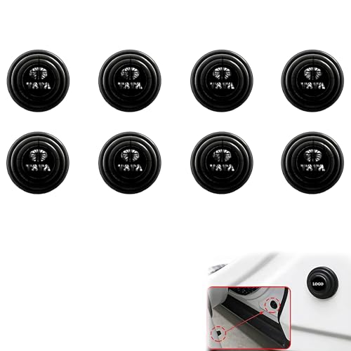 Image of 8Pcs Car Shock Absorber Protector Rubber Guard Pads for Shock Absorption Compatible for Nexon, Punch, Harrier, Altroz, Tiago, Tigor, Curvv, EV, Sierra, Xpres