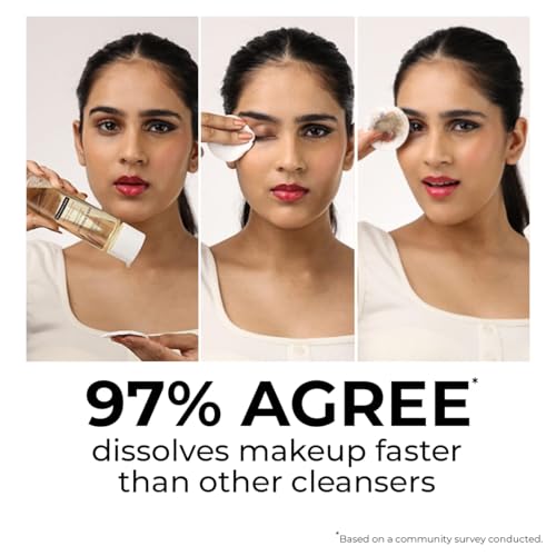 Image of Conscious Chemist Makeup Cleansing Oil | 130ml | Makeup Remover & Light Daily Cleanser for All Skin Types | Removes Waterproof Makeup, SPF & Impurities | Soft & Glowing Skin - For Men & Women
