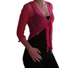 EyeCatchClothing Calista Bolero - Bequemes Achseljäckchen Für Damen