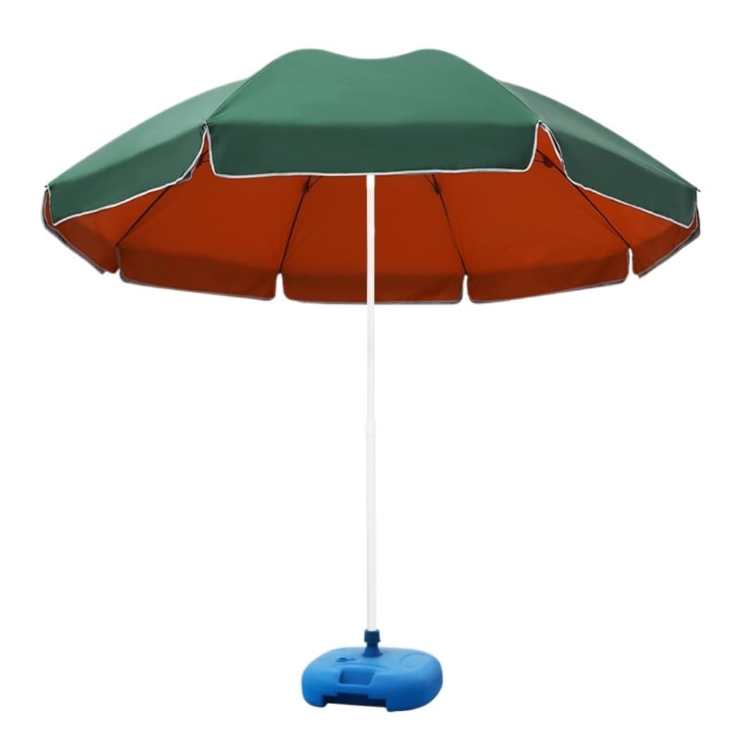 LYGSWDB Habrur Parasol Parasol ogrodowy Parasol ogrodowy 9,2 stopy / 2,8 m Okrągły parasol tarasowy z podstawą Parasol ogrodowy Parasol przeciwsłoneczny Zewnętrzny baldachim Odcień parasola plażowego