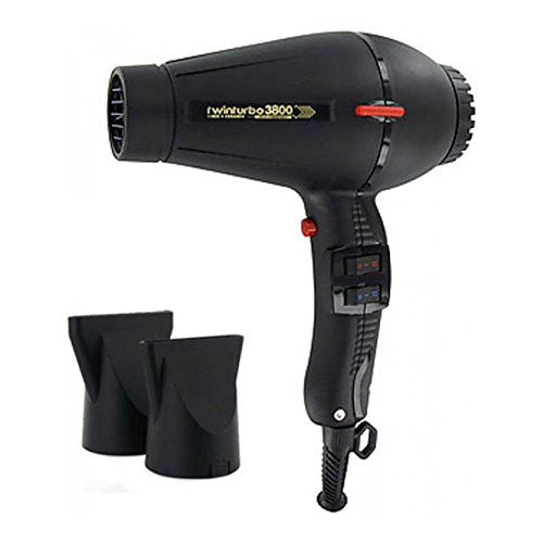 Pibbs TTEC8012 Twin Turbo 3800 Professional Ionic and Ceramic Hair Dryer, Black, 2100 Watt - //coolthings.us