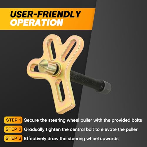 Weyleity MSP-0122-01 13Pcs Harmonic Balancer Steering Wheel Puller Kit thumb #4