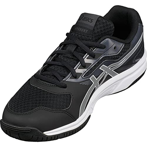 ASICS ASICS Men's Mens Upcourt 2 Athletic Shoe, Black/White/Phantom, 7.5 Medium US