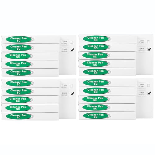 Nettoyage pour fibre optique connecteur SC ST FC de 2.5 mm lot 20