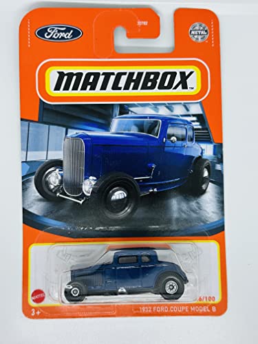 Matchbox 2022-1932 Ford Coupe Model B miniatura 1