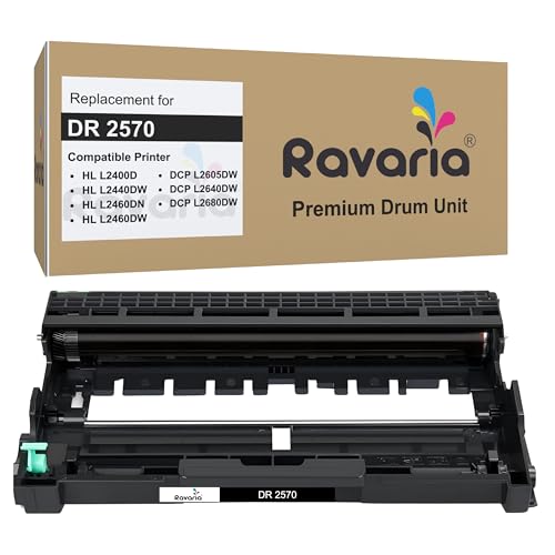 Image of DR 2570 Compatible Imaging Drum Unit for Brother Printers HL-L2400D, HL-L2440DW, HL-L2460DN, HL-L2460DW, DCP-L2605DW, DCP-L2640DW, DCP-L2680DW (DR 2570 Drum Unit Pack of 1)