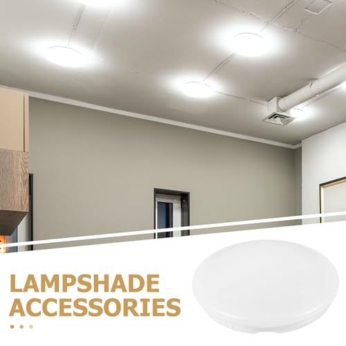 Image of Generic 2pcs Ceiling Light Shade Replacement Easy Twistlock Install for Bedrooms Balconies Kitchens Bathrooms