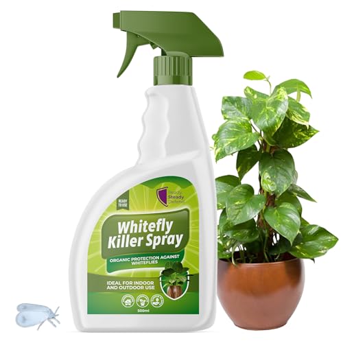 Whitefly Killer Spray 500ml - Effective Plant Bug Spray & Insecticide Soap for Houseplants, Outdoor Plants, & Garden Use | Targets Whiteflies & Flying Insects | Fast-Action Insect Killer for Home Use