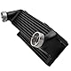 maXpeedingrods Intercooler Ladeluftkühler für 3er E90 E93 E92 E91 325d 330d 335d LLK Aluminiumlegierung Kühler Autozubehör Schwarz Intercooler
