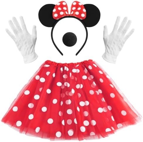 Costume Dalmata 4 Pezzi Set Di Coda Per Capelli Con Per Bambini - Foto 7