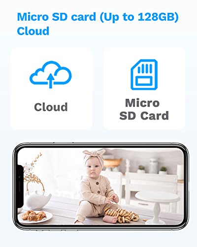 Lifoarey Q20 Smart Security Camera, 2Mp Indoor Pet Camera For Home Security W/Motion Tracking, Motion Detection, 2-Way Audio, Night Vision - Wifi Camera 2.4Ghz With Phone App - Cloud & Sd Card Storage #TOP5