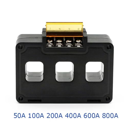 Transformador Corriente CT5 CA 300A con sensor de 20mm para transductor trifásico 3
