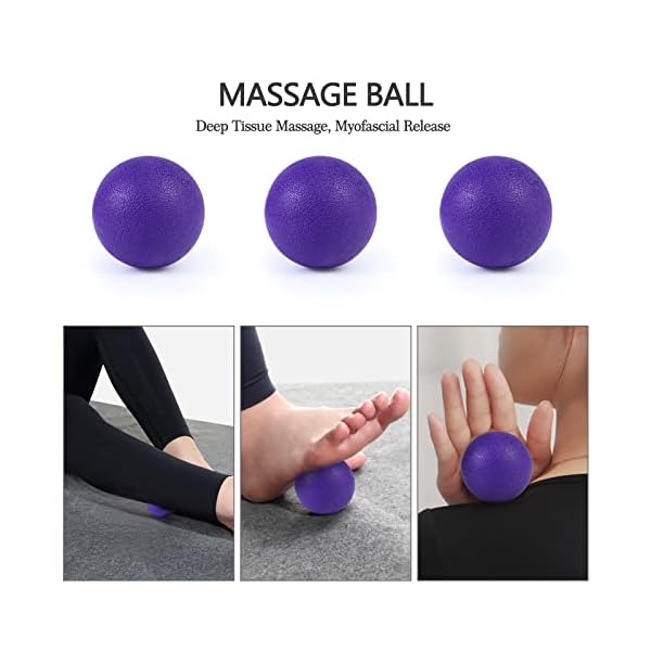 5 in 1 Foam Roller Set High Density Patented Foam Roller for Exercise - Image 4
