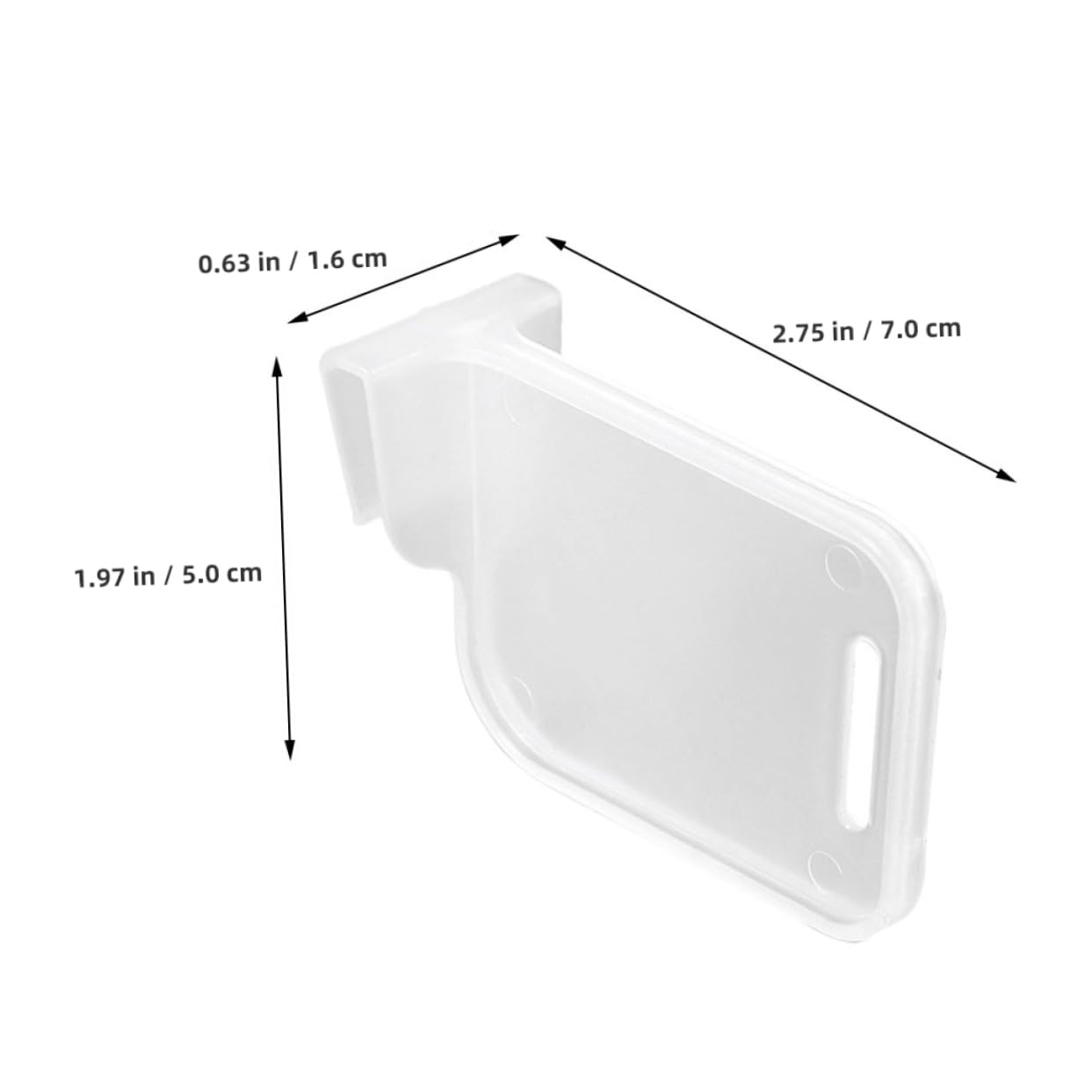 PRETYZOOM 24Pcs Adjustable Plastic Refrigerator Dividers Fridge Shelf Organizer for Efficient Storage Modern Design Compartment Separator for Kitchen Pantry and Easy to Install