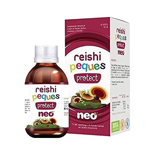 NEO PEQUES | Jarabe Infantil Reishi Peques Protect | 150 ml | Ayuda a Reforzar las Defensas de Forma Natural | A Base de Reishi, Vitamina C y Zinc | Efecto Relajante