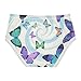 GuoChe Triangle Panties All Seasons Panties Organic Underpants for Young Girls in Sizes 2T,3T, 4T, 5T, 6Y and 8Y