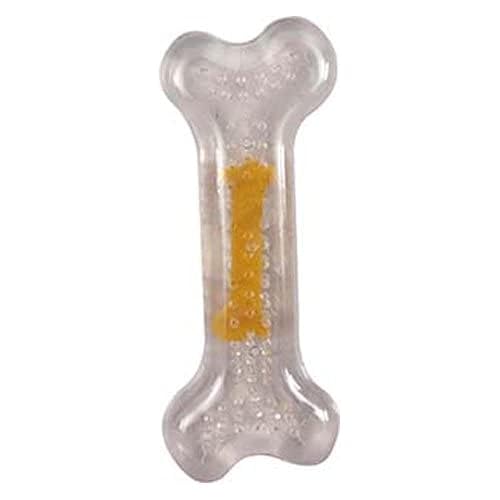 Flamingo 516878 Hueso Transparente con Sabor a Pollo 8 cm