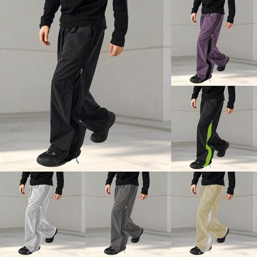 Pantalon de sport avec double fermeture éclair et poches cargo