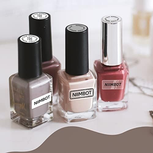 NIIMBOT Refill Labels Compatible with D11/D110/D101/H1S Label Maker, Waterproof, Oil-Proof Travel Bottles Labels for Storage Bins, Jar, Cosmetic Container, JADENS D110&D11 - Image 2