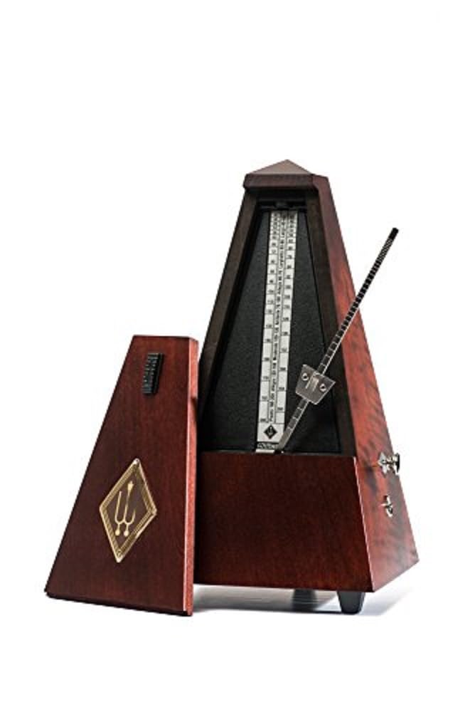 Amazon.com: Wittner wooden metronome with bell 811M mahogany  