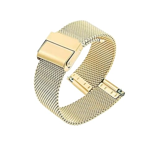 ���v�o���h 16mm 18mm 20mm 22mm �N�C�b�N�����[�X�X�g���b�v �X�e�����X�X�`�[�����b�V�������p ���f�B�[�X �����Y ���^��(Gold,10mm)