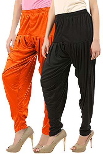 Image of Buy That Trendz Womens Patiala Pants Cotton Viscose Patiyala Salwar Harem Bottoms Pants