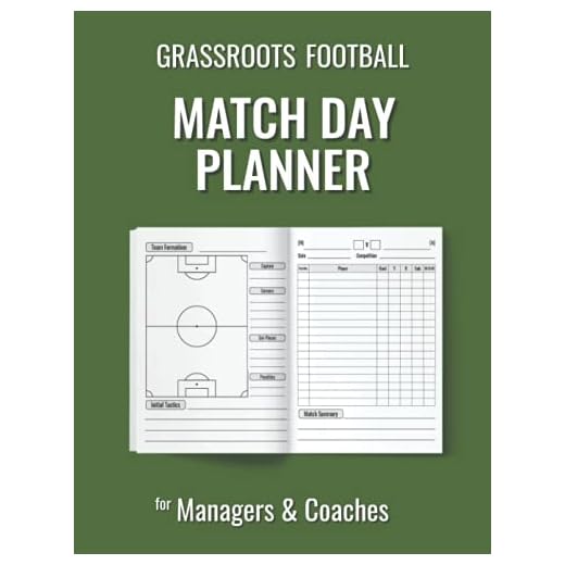 Football Manager's Match Day Planner