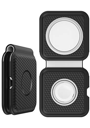 KINGRUNNING Silikon Hülle für Magsafe Duo Charger Cover