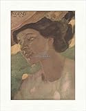  Biller Antik Première page du numéro 42 de 1905 Art Nouveau Leo Plâtre Femme Portrait Jeunesse 1832