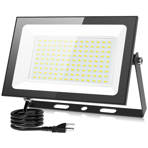 【最強の超爆光・超薄型】SUKITEN 投光器 led 屋外 作業灯 100W 15000LM IP66防水...