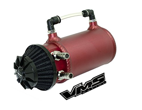 VMS Racing Universal Matte Red Aluminum Oil