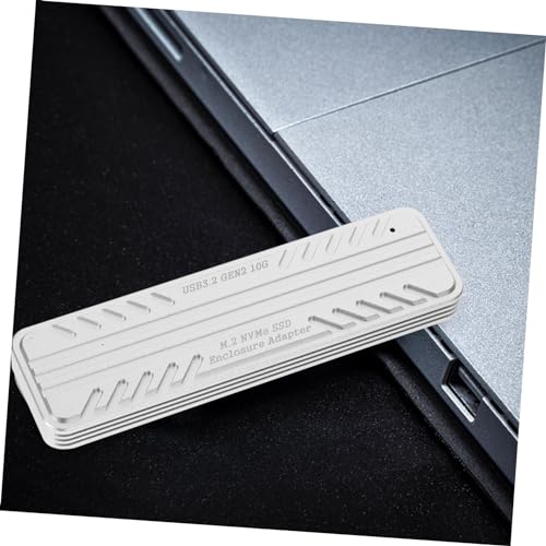 Caja para SSD de aleación de aluminio resistente con adaptador USB-C miniatura 4