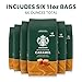 Starbucks Ground Coffee, Flavored Hot or Iced Coffee, Caramel, Six 11 oz Bags​