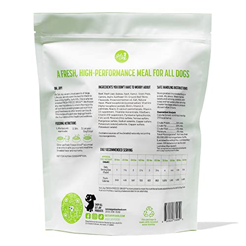 Intestine Well Being Recent Freeze Dried Uncooked Meal Beef Recipe 16 Ounce Bag Canine Meals for Canine of All Breeds and Life Phases Usda Beef Made in Usa  Cucciolini Doodles Intestine well being recent freeze dried uncooked meal beef recipe 16 ounce bag canine meals for canine of all breeds and life phases usda beef made in usa   cucciolini doodles