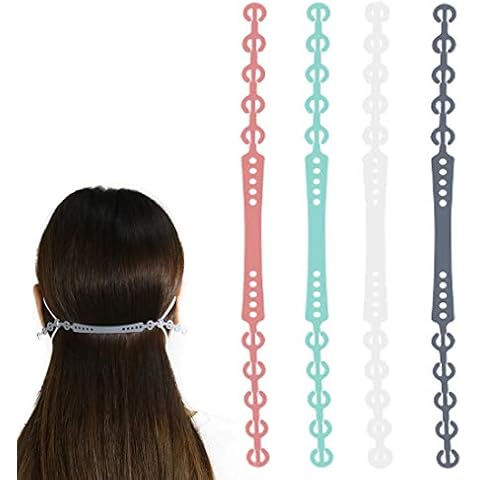 Mask Ear Extension Hook,5 Stalls Adjustable Mask Ear Cord,Relief Ear Pain Cover