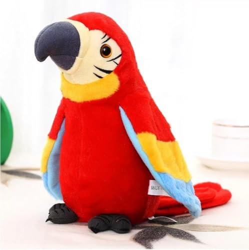 Image of Talking Parrot No Matter What You Say Will Repeat Funny Learning Good Helper Bring Happinessparrot Toys Speaking Parrot.Multifunctional Electric Plush
