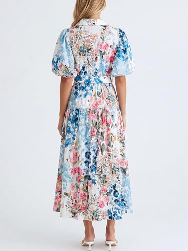 Image of Sissyaki Women's Floral Maxi Dress 2026 Summer Spring Wedding Guest Dress