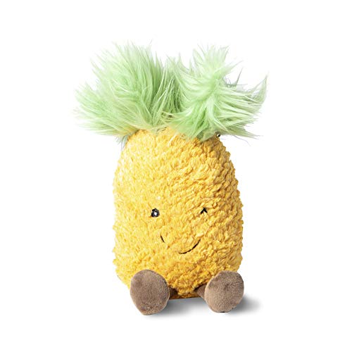 NANDOG Fun Toys Adorable Pineapple Squeaky Dog Toy with Squeaker  Puppy Toys for Small and Medium Breed Non-Aggressive Chewers  Soft 15 Inch Soft Dog Toy Provides Fun and Companionship