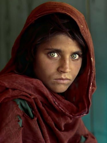 SJ1687 Sharbat Gula Girl National Geographic 24x18 Print Poster