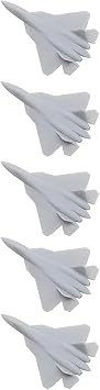 5PCS 1/2000-1/350 Military Model Russia SU-57 Stealth Fighting Plane Photosensitive Resin 3D Printing Model Aircraft for DIY Military Collection1/350 56mm