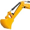 Bruder CAT Mini Excavator 02446 | 1:16 Scale Toy Digger with Rotating Cab, Working Wheels, and Working Excavator Arm | Made in Germany for Indoor and Outdoor Play