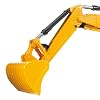 Bruder CAT Mini Excavator 02446 | 1:16 Scale Toy Digger with Rotating Cab, Working Wheels, and Working Excavator Arm | Made in Germany for Indoor and Outdoor Play