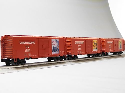 Lionel Union Pacific WWII BOXCAR Art PS1 Pack #2 O Gauge 3 CAR Set 2442020