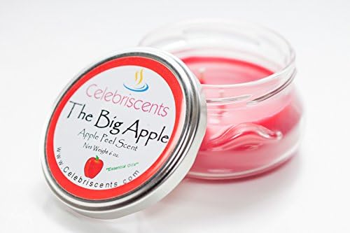 Celebriscents Apple Scented Soy Candle - The Big Apple