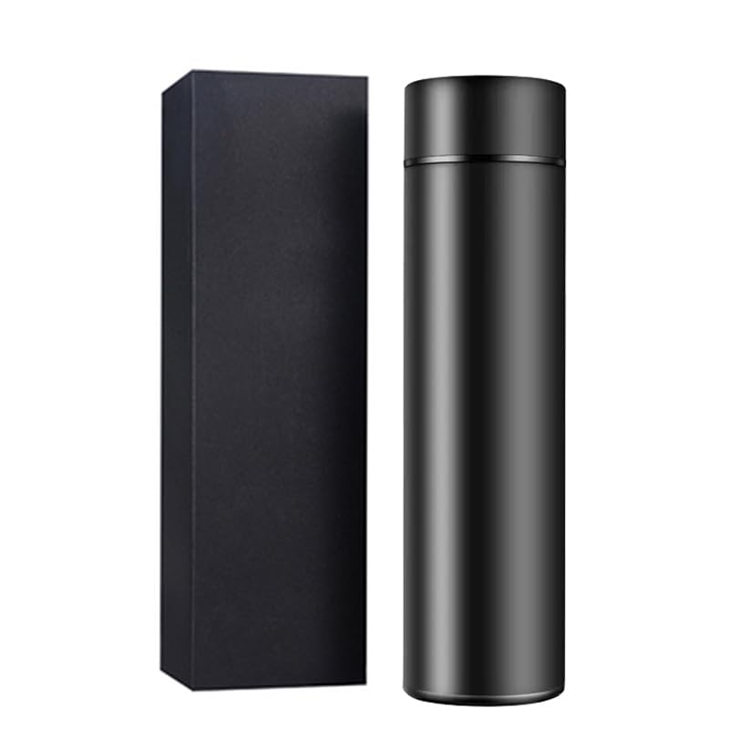 HAHYHL Coche Vaso Termico para Porsche 911 Speedster,Acero Inoxidable Taza de Viaje Botella Termica Taza para Beber Antigoteo para Café Frío y Caliente Accesorios de Coche 500ml,Black