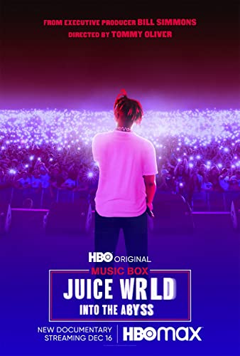 Juice WRLD Into the Abyss Poster A1 - Movie Art Poster in Various Sizes for Living Room or Bedroom Ideas. Borderless Cult Film Images Classic Iconic 70s 80s 90s Vintage Retro Home Wall Decor Pictures