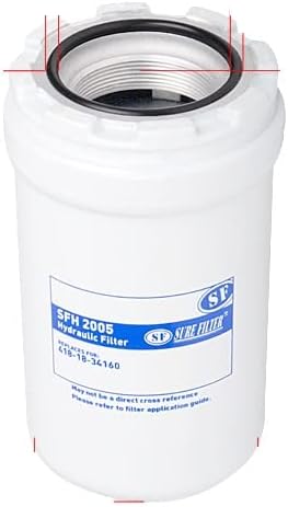 SURE FILTER SFH2005 - Hydraulic Filter (OEM Replacement | 4181834160 | Cross Ref: WL10042; BT23604)