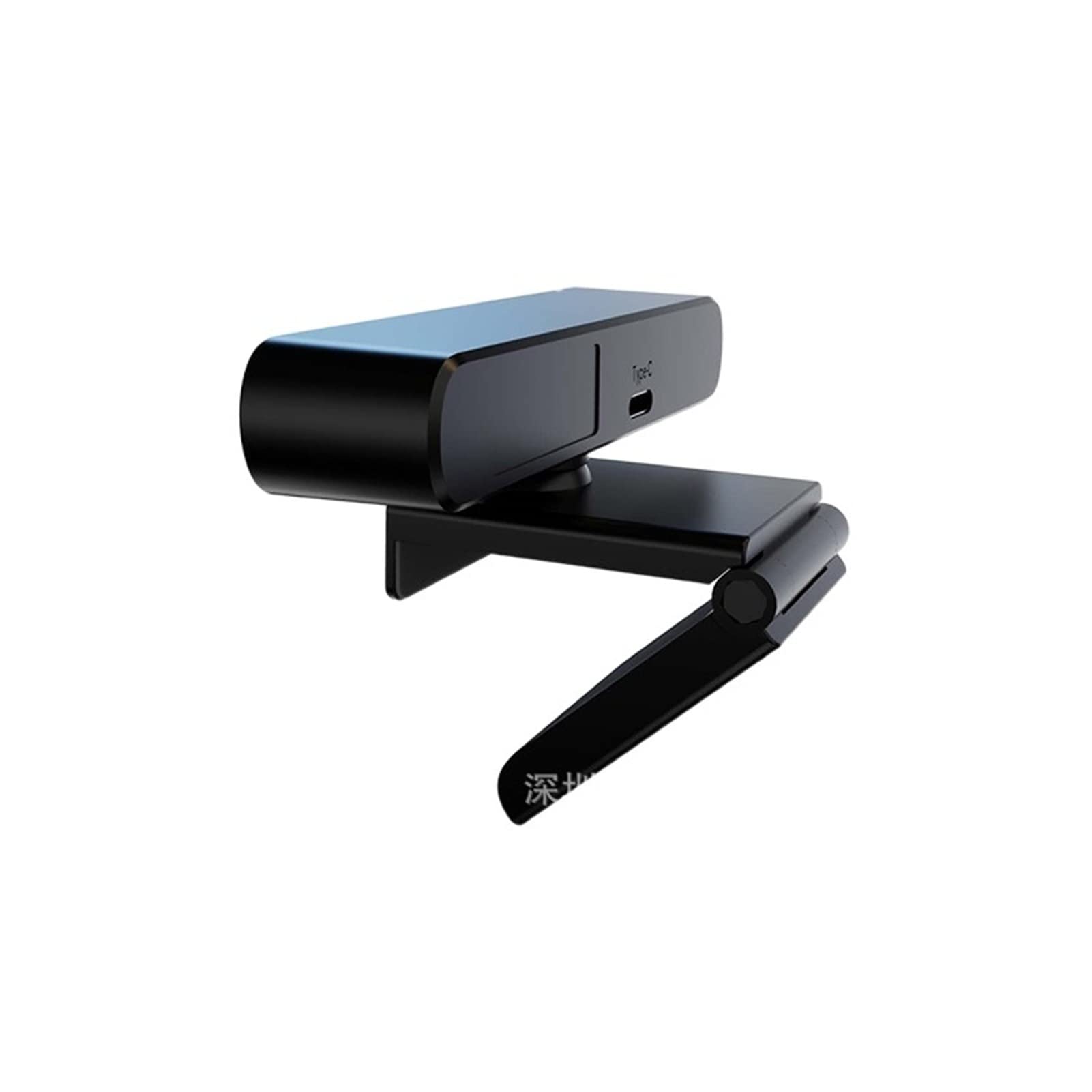USB 2MP Webcam Live Webcam, videoconferenza for Computer, 1080p Gratuita(Noir)
