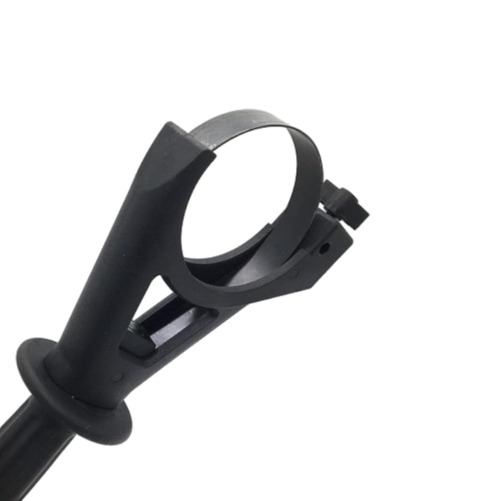 Trade-Shop Mango adicional/empuñadura/mango lateral para martillo perforador, taladro, lijadora/cuello ajustable de 75 mm – 87 mm de diámetro